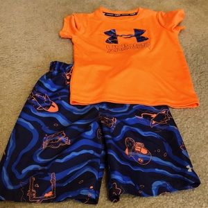 Under Armor Boys Swimsuit size 7 good condition